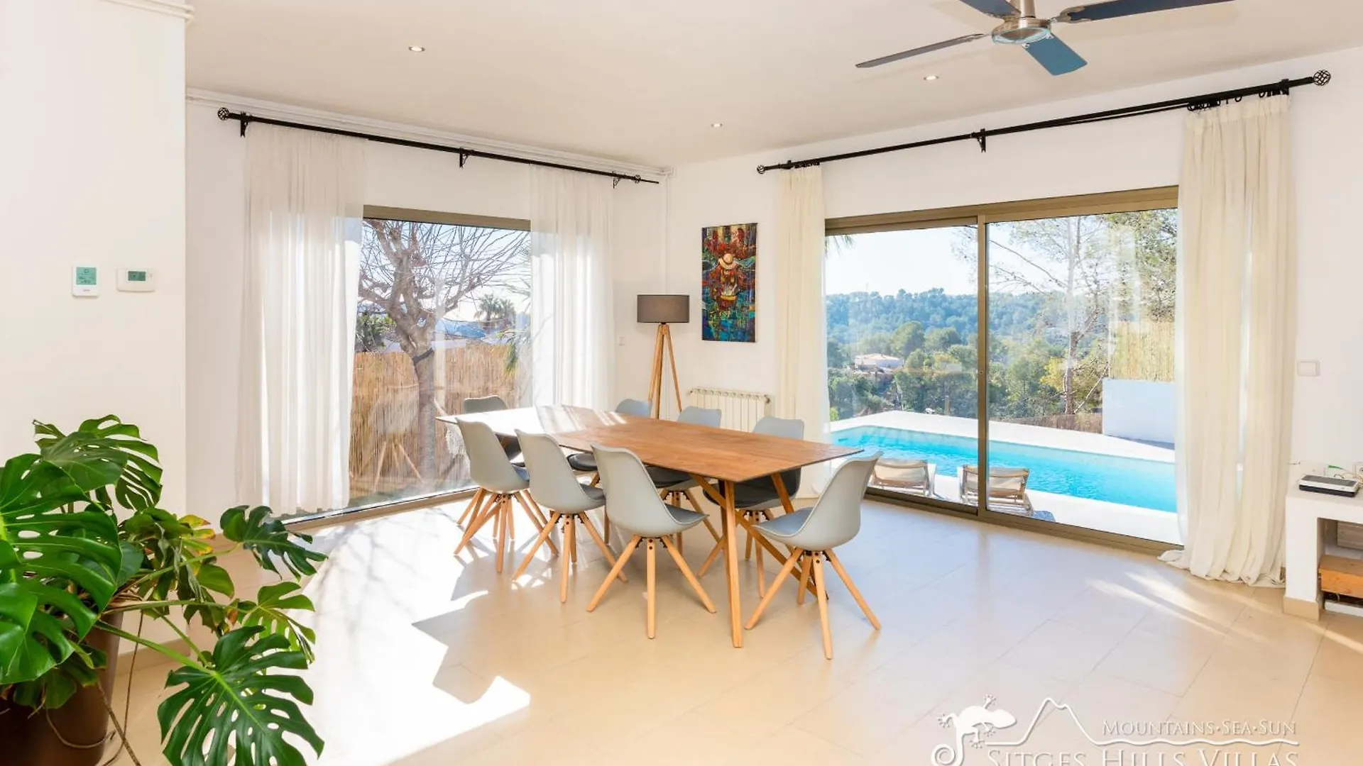 Olivella Designer Villa Elodie With Private Pool And Space ספרד